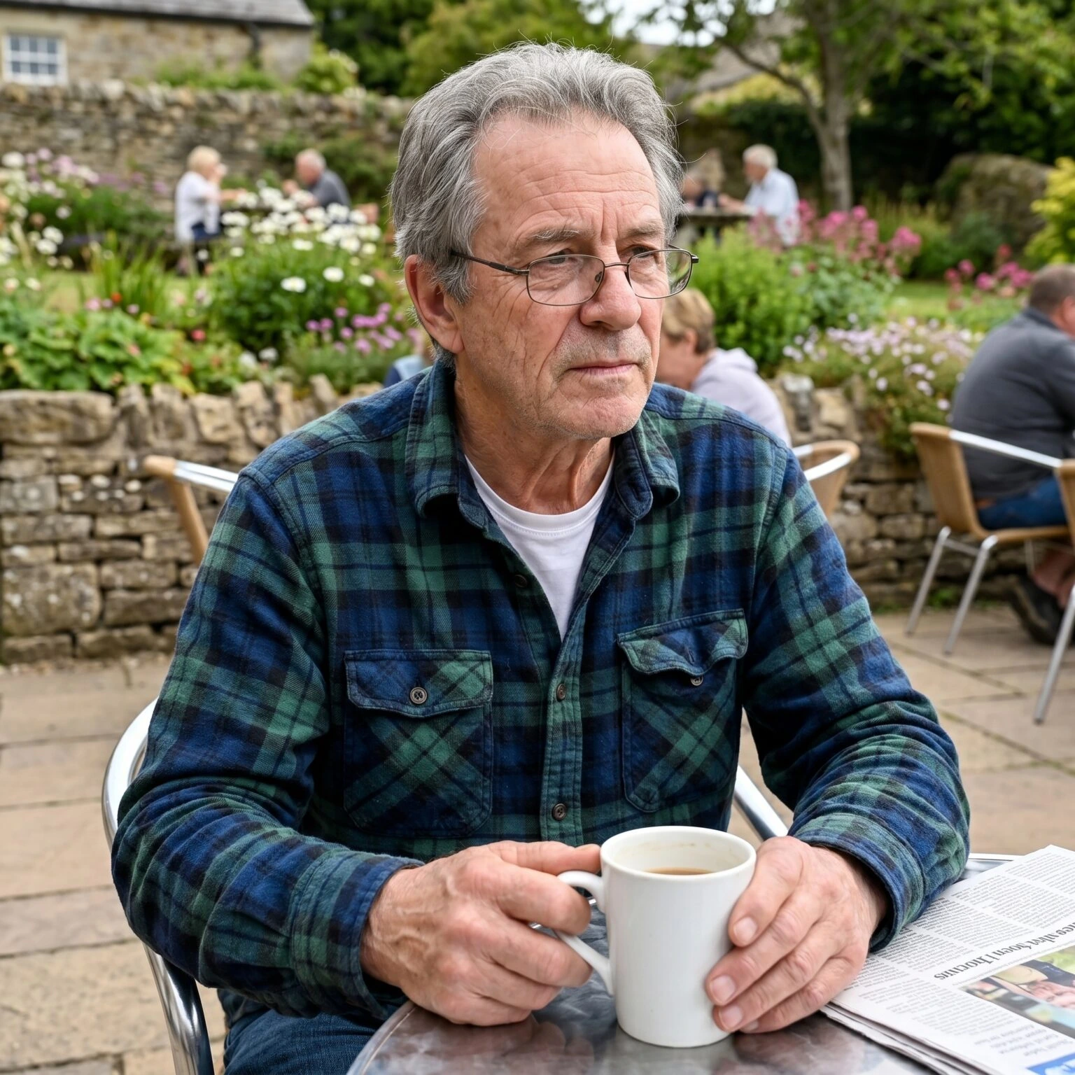 Man enjoying an active outdoor lifestyle